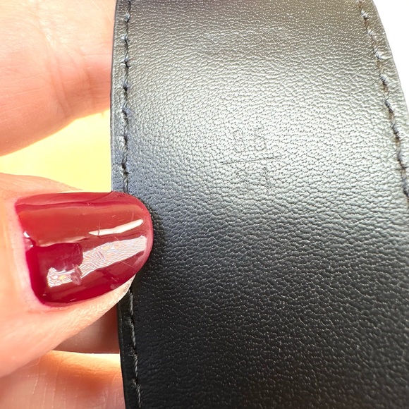 Louis Vuitton Monogram New Wave Black Leather Belt GHW 31.75”-35.75” Box Bag COA - Picture 10 of 12